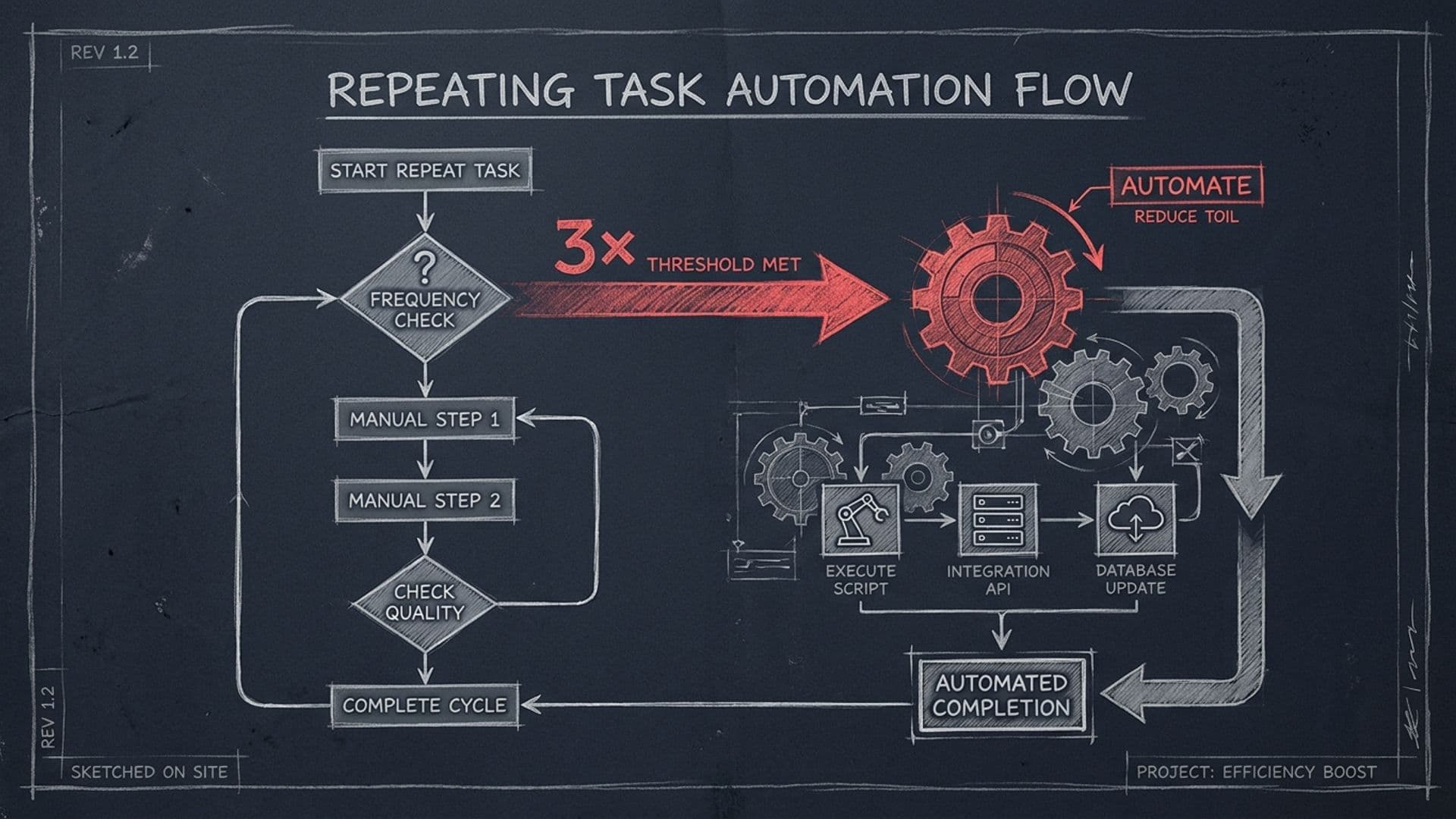 Do It Twice, Think About Automating; Three Times, Automate