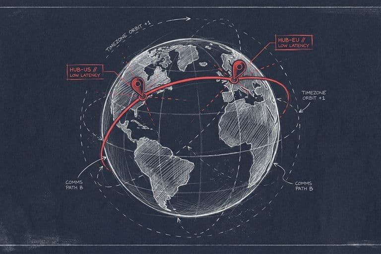 Running One Company Across Two Continents Without Breaking It