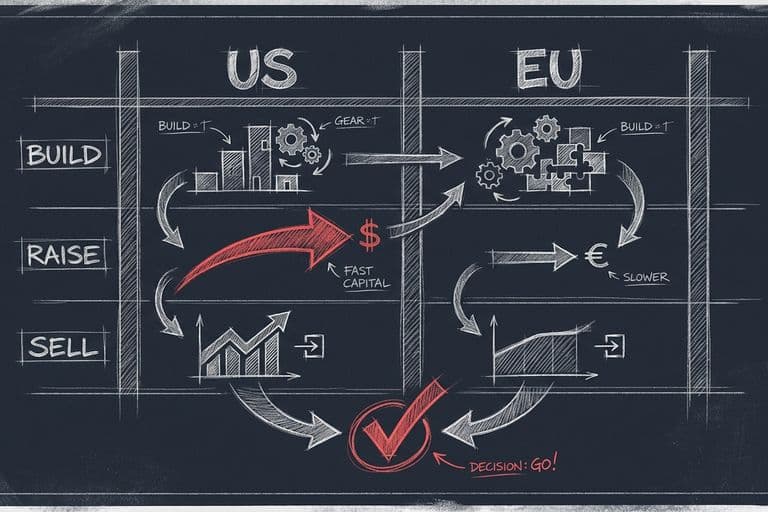 US vs EU for Deep-Tech: Where to Build, Raise, Sell