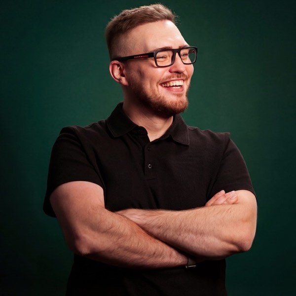 Vadym Melnyk — studio portrait